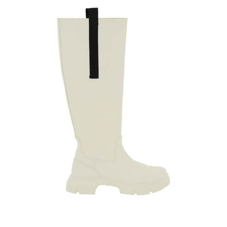 

Ganni Recycled Rubber Knee-Boots Women