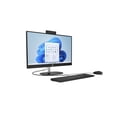 thumbnail image 3 of Restored HP 24-cr0111 - All-in-one Ryzen 5 7520U / up to 4.3 GHz - RAM 16 GB - SSD 512 GB - NVMe - Radeon 610M - Gigabit Ethernet, IEEE 802.11ax (Wi-Fi 6), Bluetooth 5.3 - Win 11 Home - monitor: LED 23.8" 1920 x 1080 (Full HD) touchscreen - keyboard: US - jet black, textured finish, 3 of 5