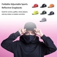 thumbnail image 4 of Guardurnaity Gorras de béisbol plegables de secado rápido unisex senderismo sombrilla ajustable deportes sombrero al aire libre montañismo gris Type3 NO3, 4 of 6