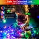 thumbnail image 5 of Cadena de luces Nielfoi, 30 m, 300 LED, multicolor, resistente al agua, 5 of 9