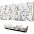thumbnail image 1 of Express Your Style with Beautiful Flowers Plants Mouse Mat - Personalized, Premium-Textured, Washable - Non-Slip Base for Wireless Mouse, 31.5x11.8 Inch, 1 of 7
