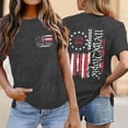 thumbnail image 2 of DHFJKG Womens 4Th Of July T Shirt Short Sleeve Crew Neck Independence Day 1776-2026 Celebrate America's 250Th Anniversary Tees We The People Top, 2 of 4