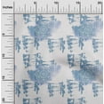 thumbnail image 1 of oneOone Cotton Poplin Grayish Blue Fabric Texture & Mandala Watercolor Diy Clothing Quilting Fabric Print Fabric By Yard 56 Inch Wide, 1 of 4