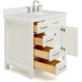 thumbnail image 7 of Ariel H037srwqrvo Bristol 37" Free Standing Single Rectangular Basin Vanity Set - Grey, 7 of 7