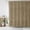 Brown, variant on Red Shower Curtains for Bathroom, Farmhouse Burlap Solid Red Color Modern Linen Texture Waterproof Fabric Shower Curtain, Decorative Bathroom Curtain for Bathtub, 36"x72" , No Hooks Included