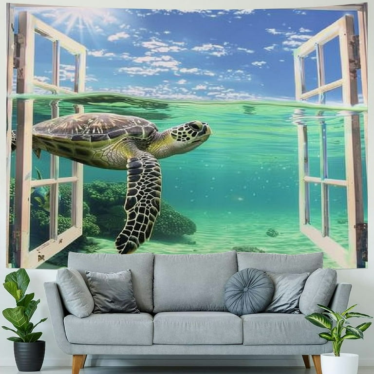 Turtle tapestry hotsell