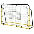 thumbnail image 1 of Soozier But de Soccer Filet Rebond 6 x 4 Pi avec 5 Angles Réglables pour Entraînement de Soccer Baseball Basketball, 1 of 9