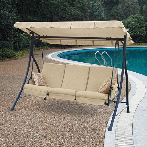 Garden Winds Replacement Canopy Top for the Harvey Swing - Walmart.com