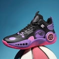 thumbnail image 5 of [For All Seasons Basketball Sneakers] All-Court, Versatile Men's Basketball Sneakers - Non-Slip, Breathable Mesh, Lace-Up Sneakers for All Seasons, 5 of 9