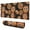Sugar Skull Pumpkins, variant on Long Mouse Pads for Desk,Striped Halloween Pattern Desk Mats on Top Of Desks, Desk Mouse Pad Extra Large with 3mm Non-Slip Base and Stitched Edge for Gaming,Office,Work,Home 47.3x23.6in