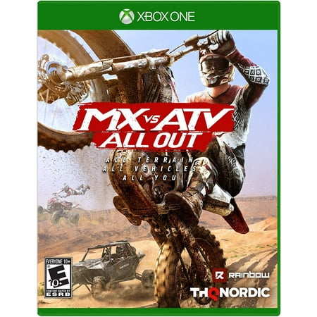 MX vs ATV All Out - Xbox One, 2 player split-screen and 16 player online mode By by THQ (Best Two Player Xbox Games)
