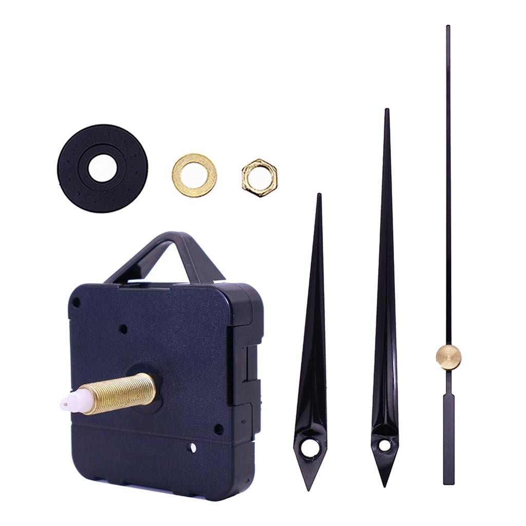 Axioma 3-10pack Quartz Wall Clock Movement Black Hands Mechanism Replacement Repair Kit 4 Pcs