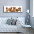 thumbnail image 4 of Epic Graffiti 'Rhodisian Ridgeback Puppies' by Barbara Keith, Canvas Wall Art, 60"x20", 4 of 8