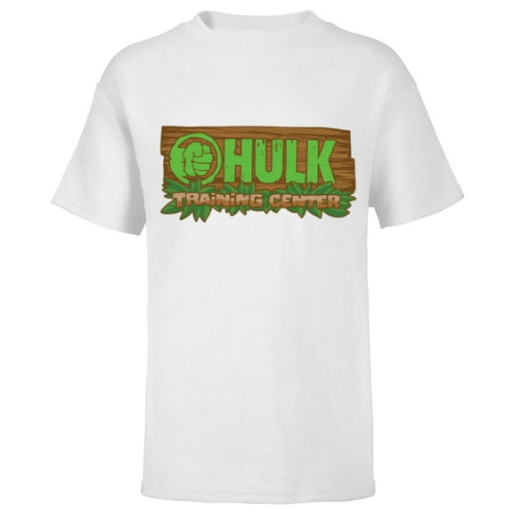 Marvel Studios Hulk Training Center Tropical Sign She-Hulk - Short Sleeve T-Shirt for Kids - Customized-White