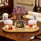 thumbnail image 5 of Figura de gato de la suerte, árbol del dinero, adorno de escritorio, decoración Feng Shui, Maneki Neko C, 5 of 8
