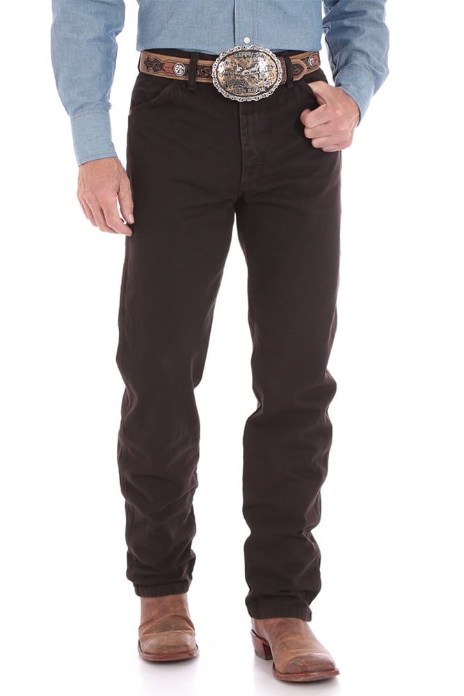 Wrangler Men's 13MWZ Cowboy Cut Original Fit Jeans Dark Chocolate KL 36X32