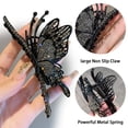 thumbnail image 5 of Butterfly Hair Claw Clips for Women,2Pcs Large Non-Slip Strong Metal Butterfly Hair Clips Sparkly Hold Hair Jaw Clips Cute Hair Claws Big Butterfly Clips Cute Hair Clips Headwear Gifts, 5 of 5