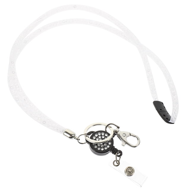 KAKOWELY Lanyard Para Colgar Con Mecanismo Retráctil Compatible Con Tarjetas De Acceso Y Tarjetas De Presentación
