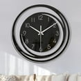 thumbnail image 4 of Horloge Murale Nordique à Piles Horloge Ronde pour Décoration, 4 of 7