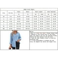 thumbnail image 5 of NANAHuang Women's Spring Long Sleeve Denim Jean Shirts Button Down Shirt Business Casual Tops, 5 of 5