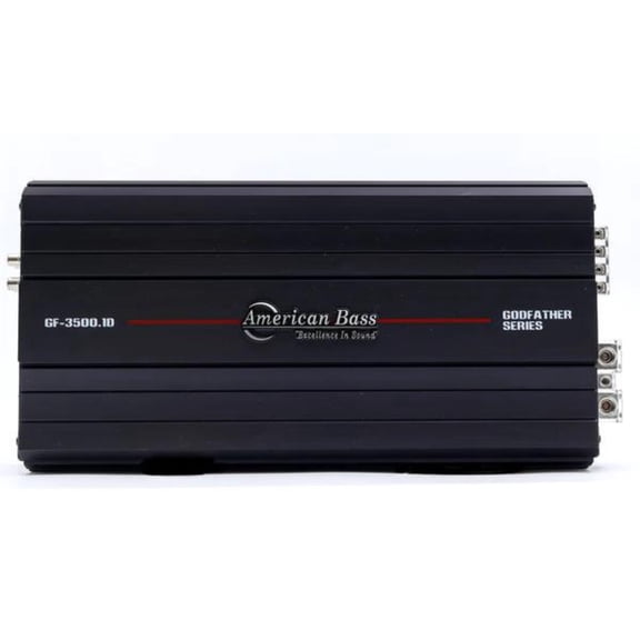 American Bass Godfather-3500.1D Mono Block 1 Channel 3047W 1 Ohm RMS Amplifier