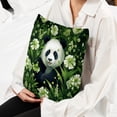 thumbnail image 6 of Panda with Unique Patterns - Set of 2 for Pillows Covers - Available in 16x16, 18x18, 20x20 Inches - Great for Throw Pillow Covers - Versatile for Various Occasions, 6 of 6