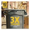 thumbnail image 5 of Vented Round Brute Container, 44 gal, Plastic, Black | Bundle of 2, 5 of 10