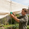 thumbnail image 4 of BotaniNest Shade Cloth Garden Net Clamps Greenhouse To Secure, 4 of 7