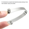 thumbnail image 4 of Uxcell 9x7.3mm Kayak Paddle Snaps, Solid Button Double Pins Lock Tube Spring Clips for Tent Pole, 5 Pack, 4 of 6