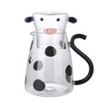 thumbnail image 1 of Xingzhi Milk Glass Kettle Cute Coffee Pot Portable for Milk large, 1 of 8