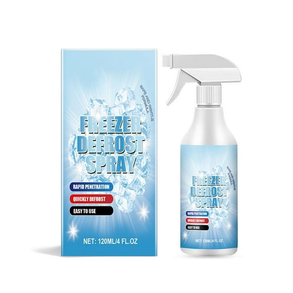 Defrosting Spray For Fridge Freezer, Fridge Freezer Defrosting Spray, Refrigerator Spray, Cleaning Freshener For Ref De-Icer