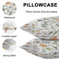 thumbnail image 4 of Outdoor Waterproof Throw Pillow Covers Set of 2 Dinosaur Family Decorative Pillowcases Lumbar Outdoor Pillows Cushion Case 20x12 Inch Learning Alphabet A to Z Name Patio Pillows for Couch Sofa Bed, 4 of 9