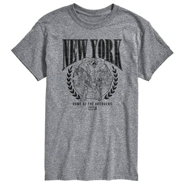 Marvel The Avengers - NYC - Adult Short Sleeve Graphic T-Shirt