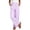 Purple, variant on Lenpel Palazzo Pants for Women Striped Elastic Waist Lounge Trousers with Pockets Summer Beach Vacation Clothes
