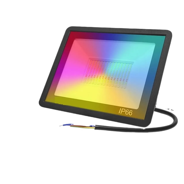 Smart Floodlight LED Reflector Outdoor Lighting 30W 50W 100W RGB Dimmable Warm Cold White Light Support