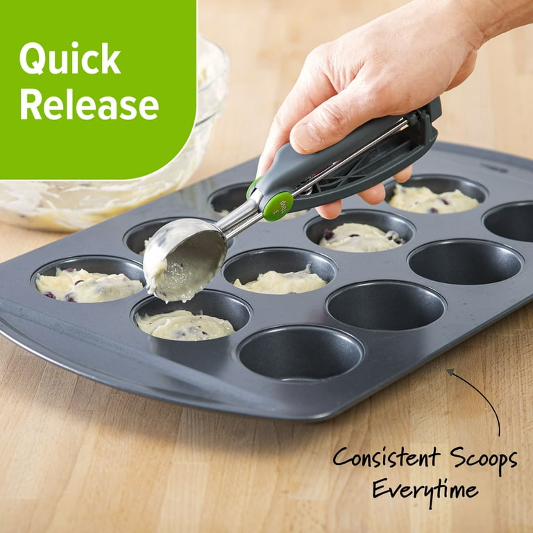 PrepSolutions Quick Release Stainless Steel Cookie Scoop 