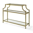 thumbnail image 3 of Crosley Furniture – Table de Console, Or et Verre, 3 of 4