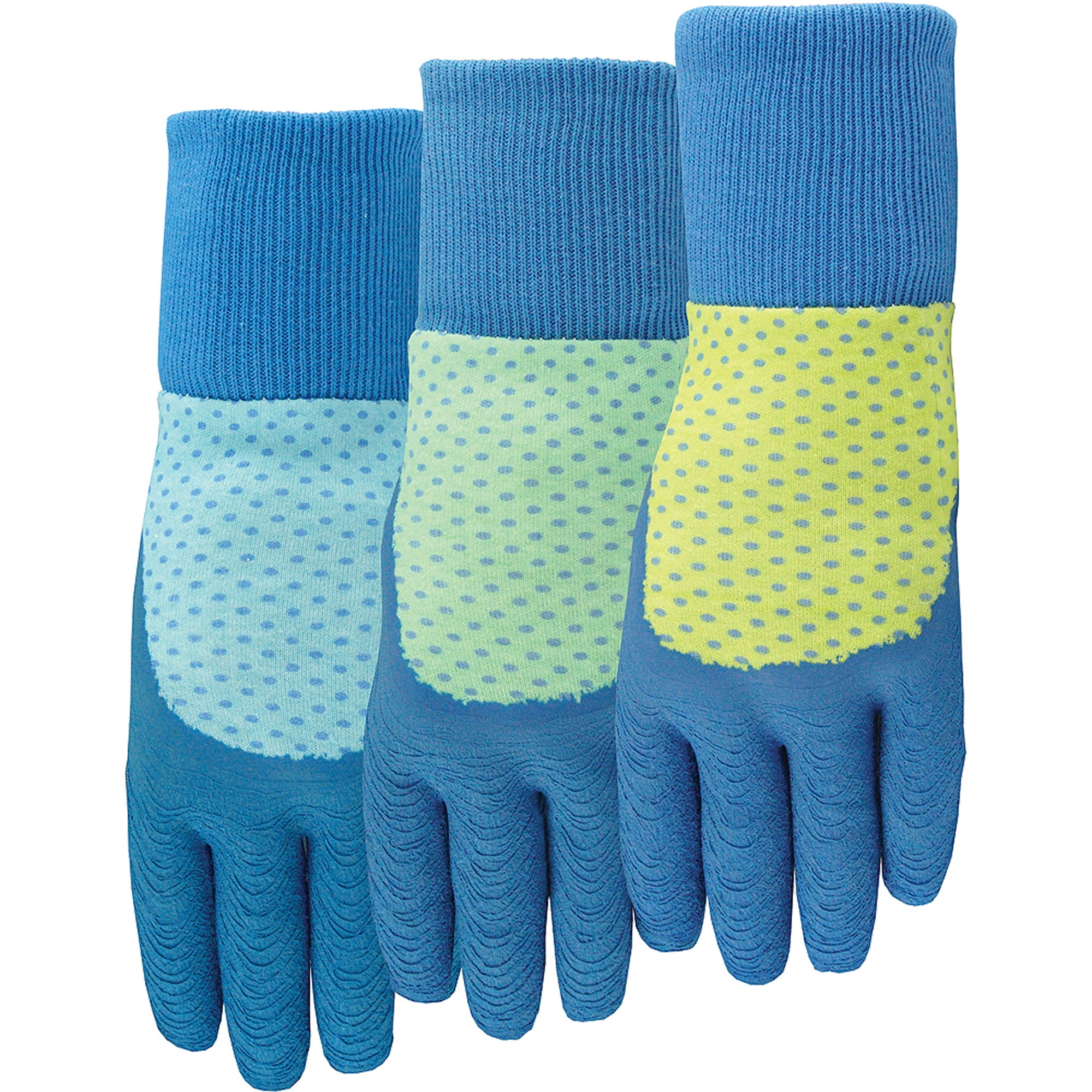 Midwest Quality Gloves Ladies EZ Grip Textured Rubber Gloves, Small