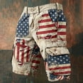 thumbnail image 5 of FUZHIQ Distressed Ripped Boy's Cargo Shorts 250th Anniversary Vintage Tactical Summer Shorts with Pockets,13-14 Years, 5 of 6