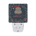thumbnail image 5 of Yayeee LED Night Light for The Home Plug in With Light Sensors 2 Pack, Blue Christmas Santa, 5 of 6
