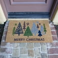 thumbnail image 3 of Rubber-Cal Christmas Tree Farm – Coir Christmas Outdoor Mats 15mm 18" X 30", 3 of 6