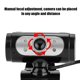 thumbnail image 4 of Usb2.0 720 Pc Cámara Hd Usb Web Camera Mic Para Computadora Laptop Led Light Black Kearding EL006877-00, 4 of 6