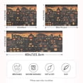 thumbnail image 4 of Night Halloween House Satin Pillowcase 20''x26'' Double-Sided Print Soft Wrinkle Resistant, 4 of 9