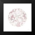 thumbnail image 2 of Nai, Danhui 20x20 Black Modern Framed Museum Art Print Titled - Leafy Abstract Circle I Blush Gray, 2 of 5