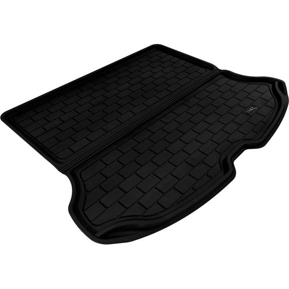 3D MAXpider M1VV0061309 Cargo Custom Fit All-Weather Floor Mat for Select Volvo XC60 Models - Kagu Rubber (Black)