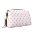 thumbnail image 2 of Gaeub Animal Pink Color Paw Printed Travel Cosmetic Bag,Makeup Bag, Large Capacity Toiletry Bag for Women, Portable Pouch Make Up Organizer with Zipper and Divider, 2 of 8