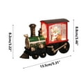 thumbnail image 2 of Xihbxyly Luz Led Navideña, Tren de Estilo Retro Europeo, Decoración de Papá Noel, Luz Cálida para El Hogar, Bar, Comedor, Decoración Festiva, Tamaño de 50 Ml, Excelente Opción de Regalo., 2 of 2