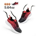thumbnail image 3 of BURUDANI Girls Boys Tennis Sparkle Glitter Lace-Up Athletic Running Sneakers, 3 of 6