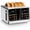 Stainless Steel, variant on Toaster 4 Slice, Digital Smart Toaster with TouchScreen, Dual Control Panel, Single Slot Toasting, Timer, Reheat & Defrost for Bagels, Bread, Waffles, Stainless Steel Kitchen Essentials