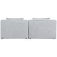 thumbnail image 3 of Meridian Furniture Cube Grey Durable Linen Modular Sofa, 3 of 3